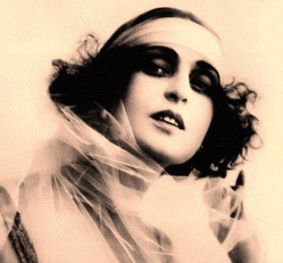 Sängerin aus den 1930er Jahren