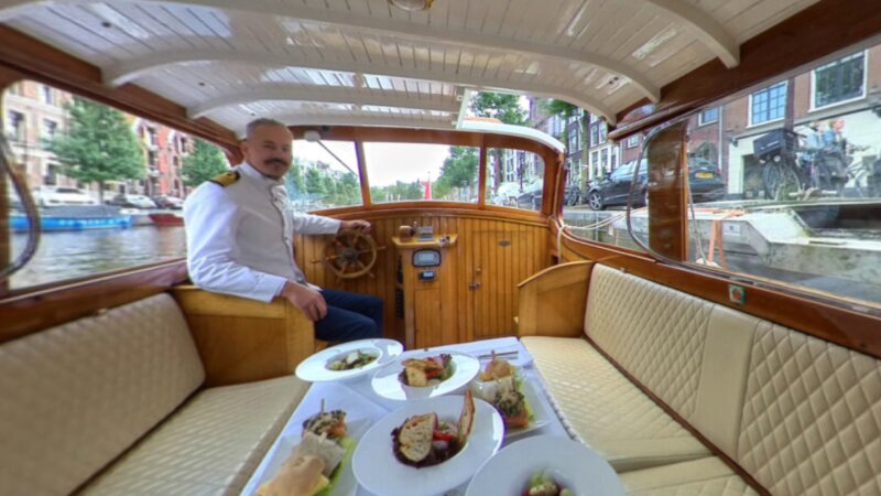 diner etentje lunch varen boot water